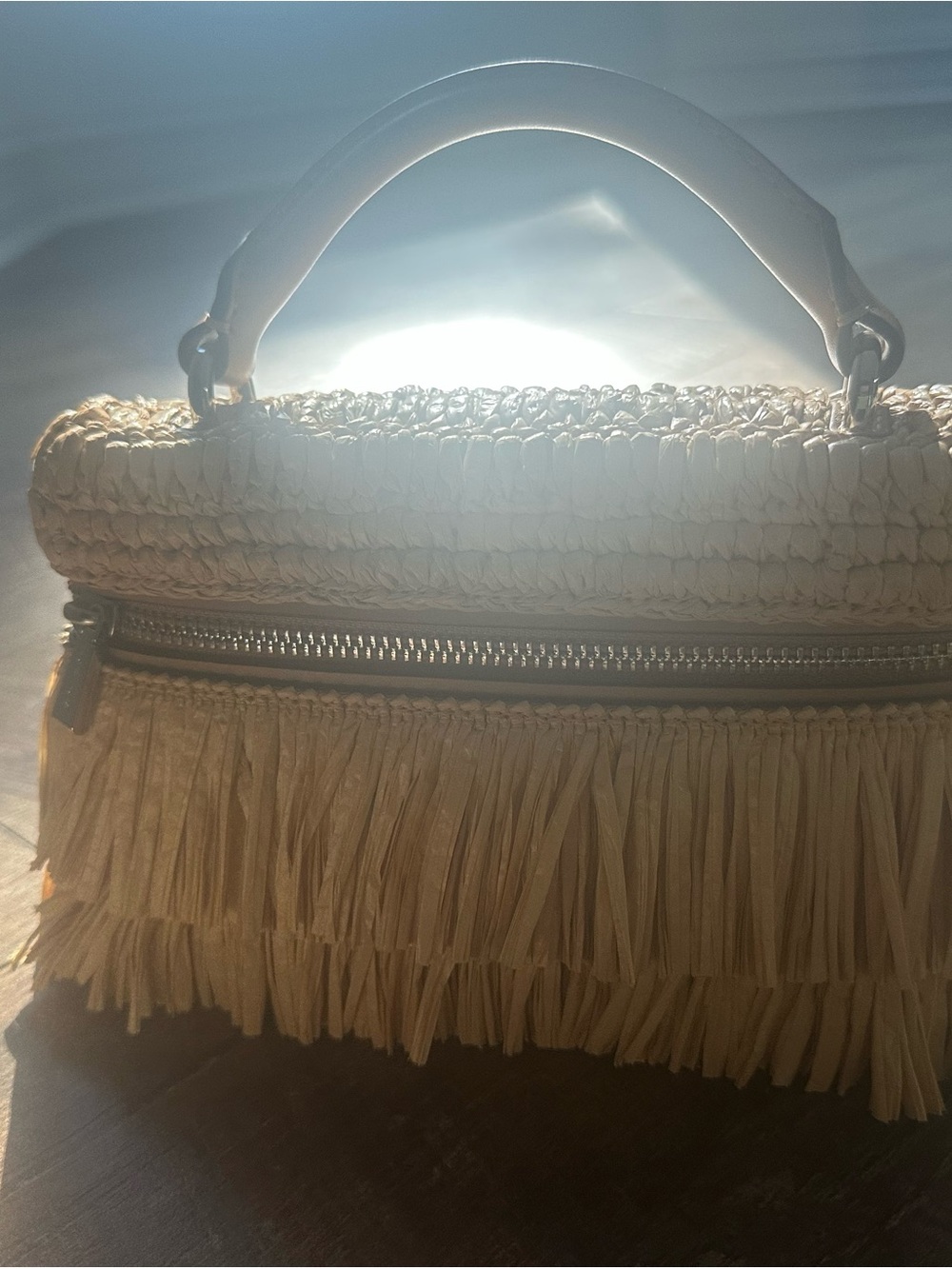 Michael Kors Jana Extra Small Straw Bag